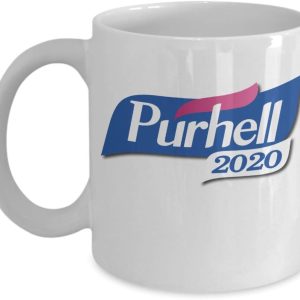 Purhell 2020 Quarantine Funny Hand Sanitizer Coffee Mug